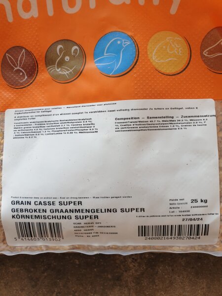 SCAR Gefl&uuml;gelfutter Vital K&ouml;rnermischung Super...