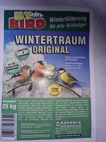 Ropomix Vogelfutter Wintertraum Original 25 kg