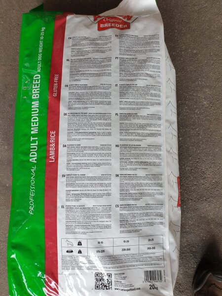 Arion Hundefutter Lamb &amp; Rice 20 kg